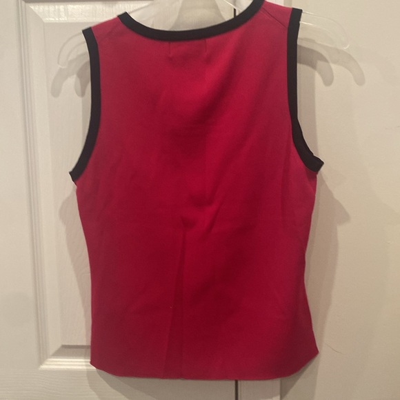 NWT! Women’s Dressy Cardigan & Tank Set  - Size M & L - Pink & Black - Picture 4 of 4